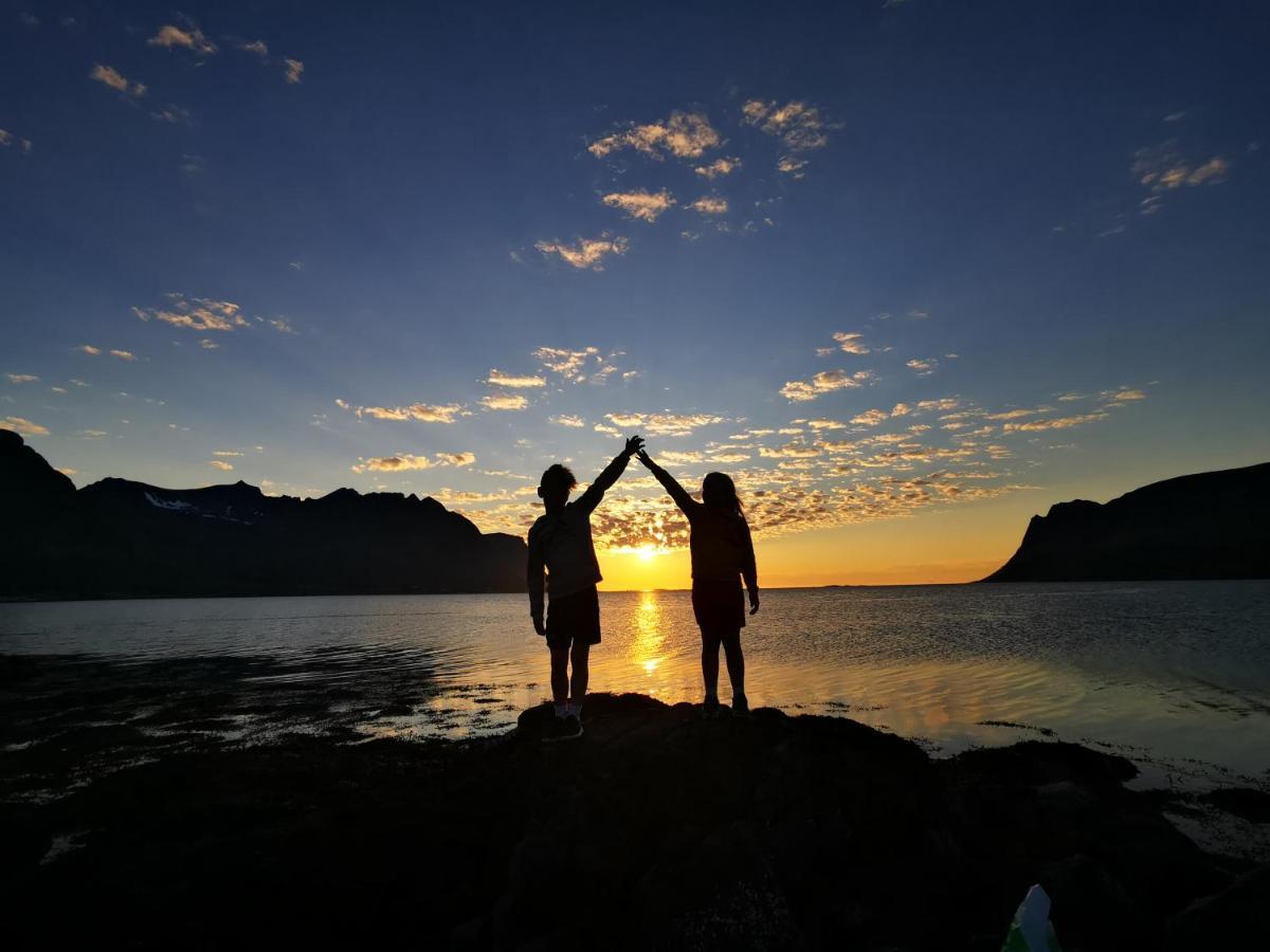 Rystad Midnight Sun And Nature Leilighet Eksteriør bilde