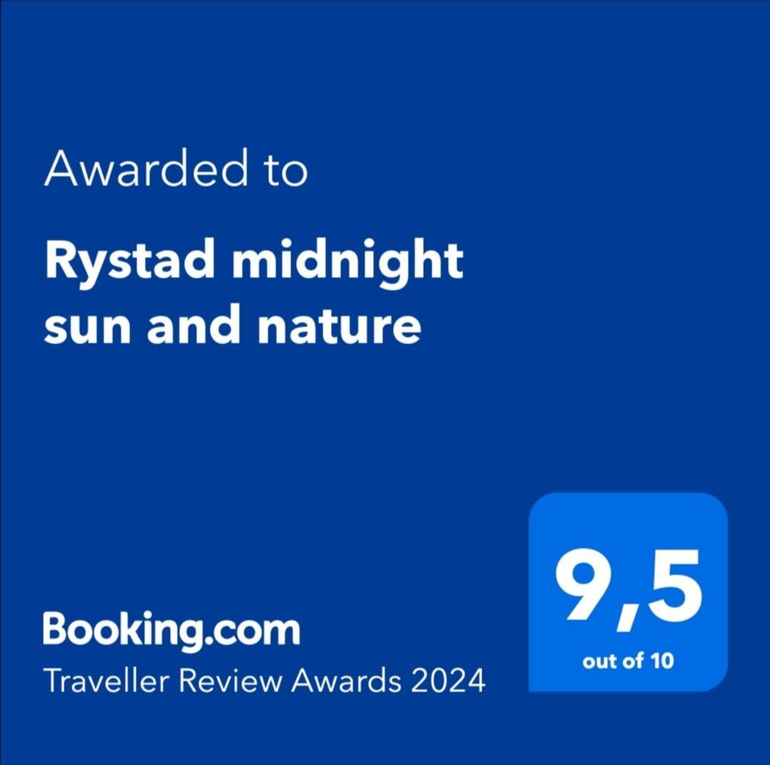 Rystad Midnight Sun And Nature Leilighet Eksteriør bilde